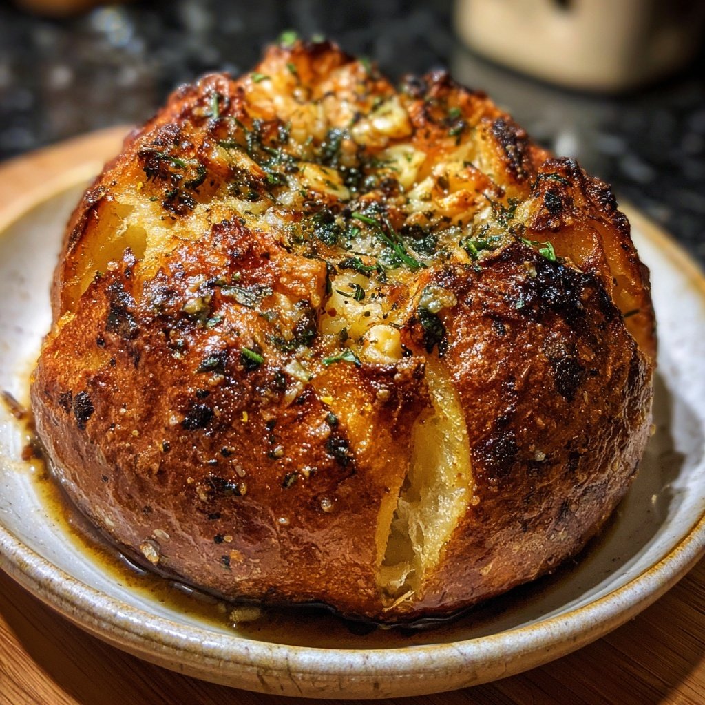 Ofenkartoffeln mit Knoblauch