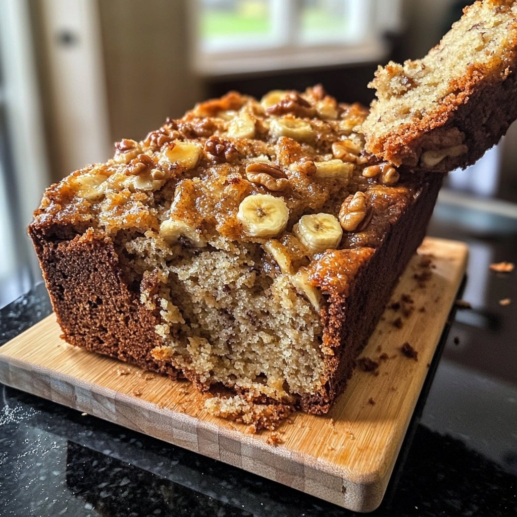 Einfaches Bananenbrot