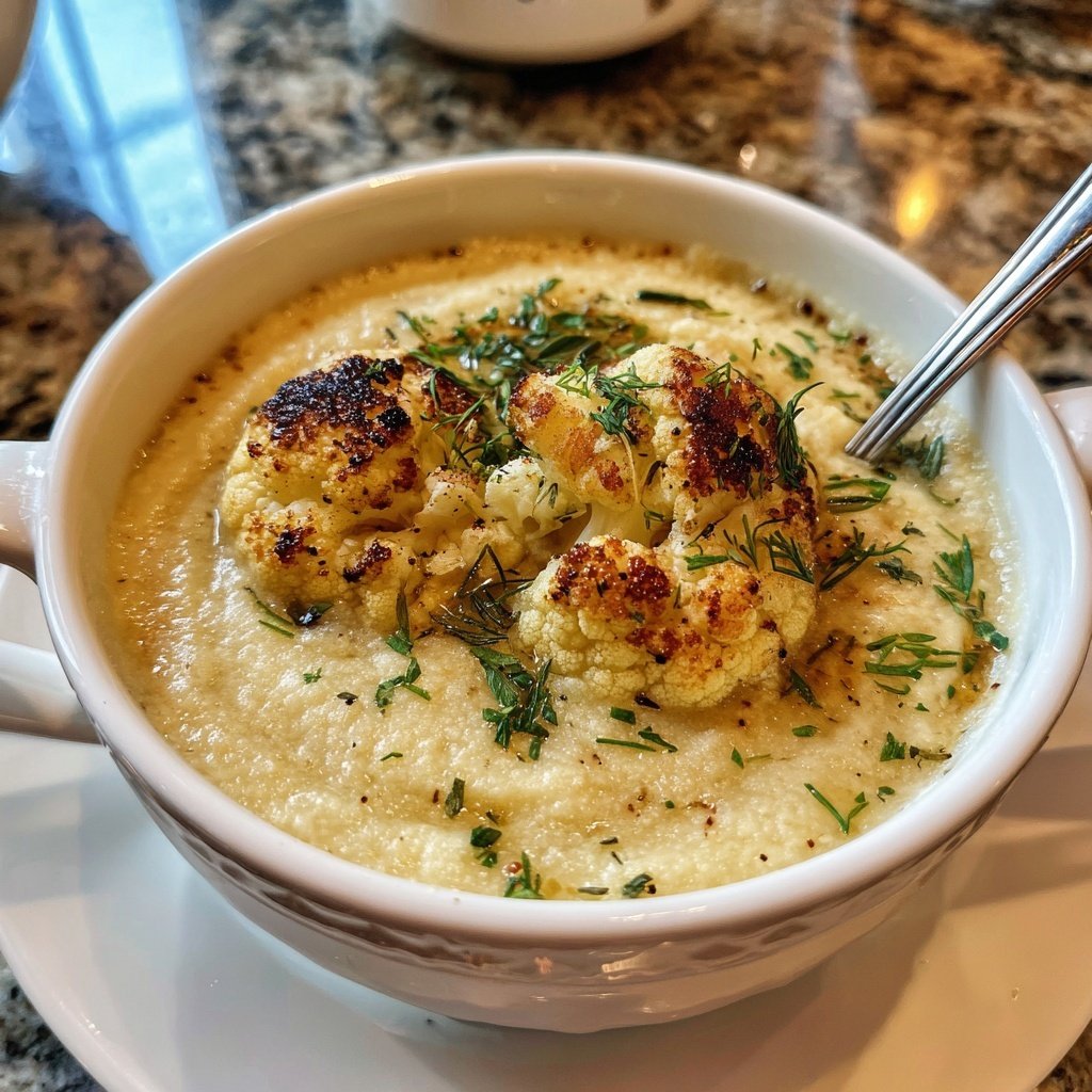 Blumenkohlsuppe low carb