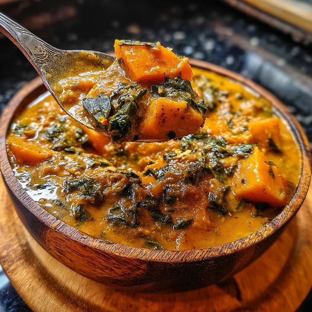 Erdnusscurry mit Süßkartoffeln