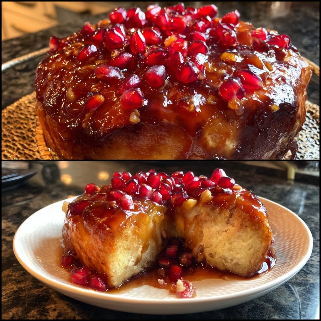 Lachsfilet mit Granatapfelglasur