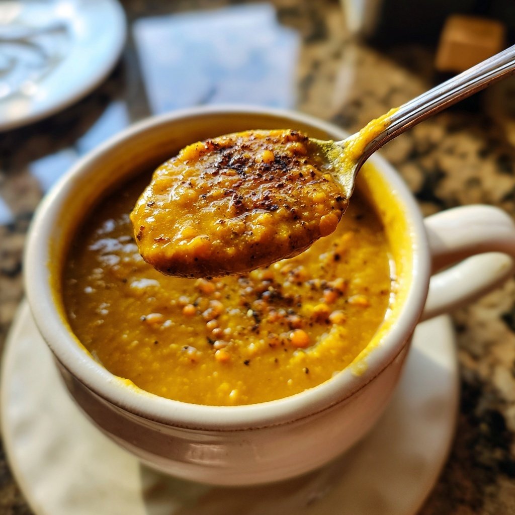 Linsensuppe mit Kreuzkümmel