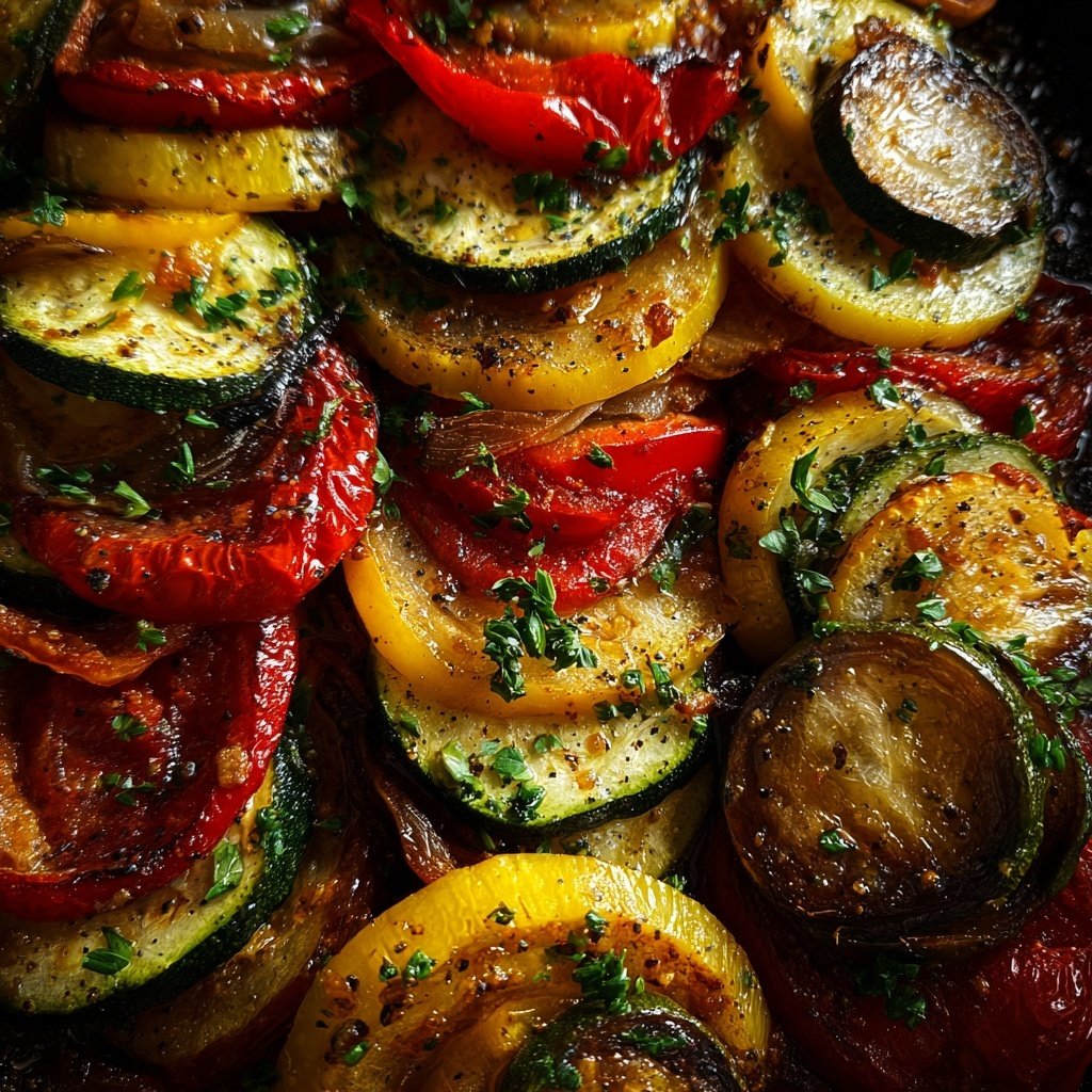 Ratatouille aus dem Ofen