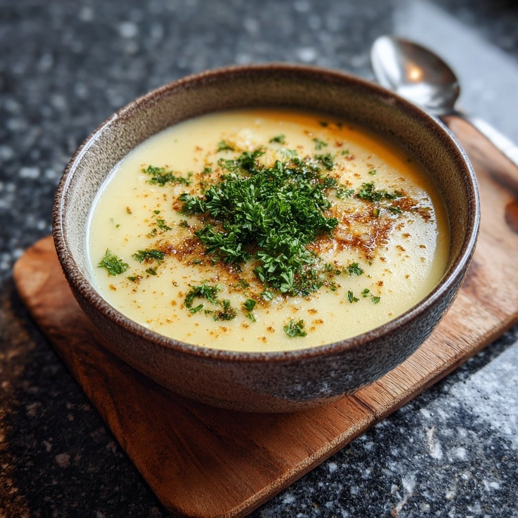 Blumenkohlsuppe mit Muskat