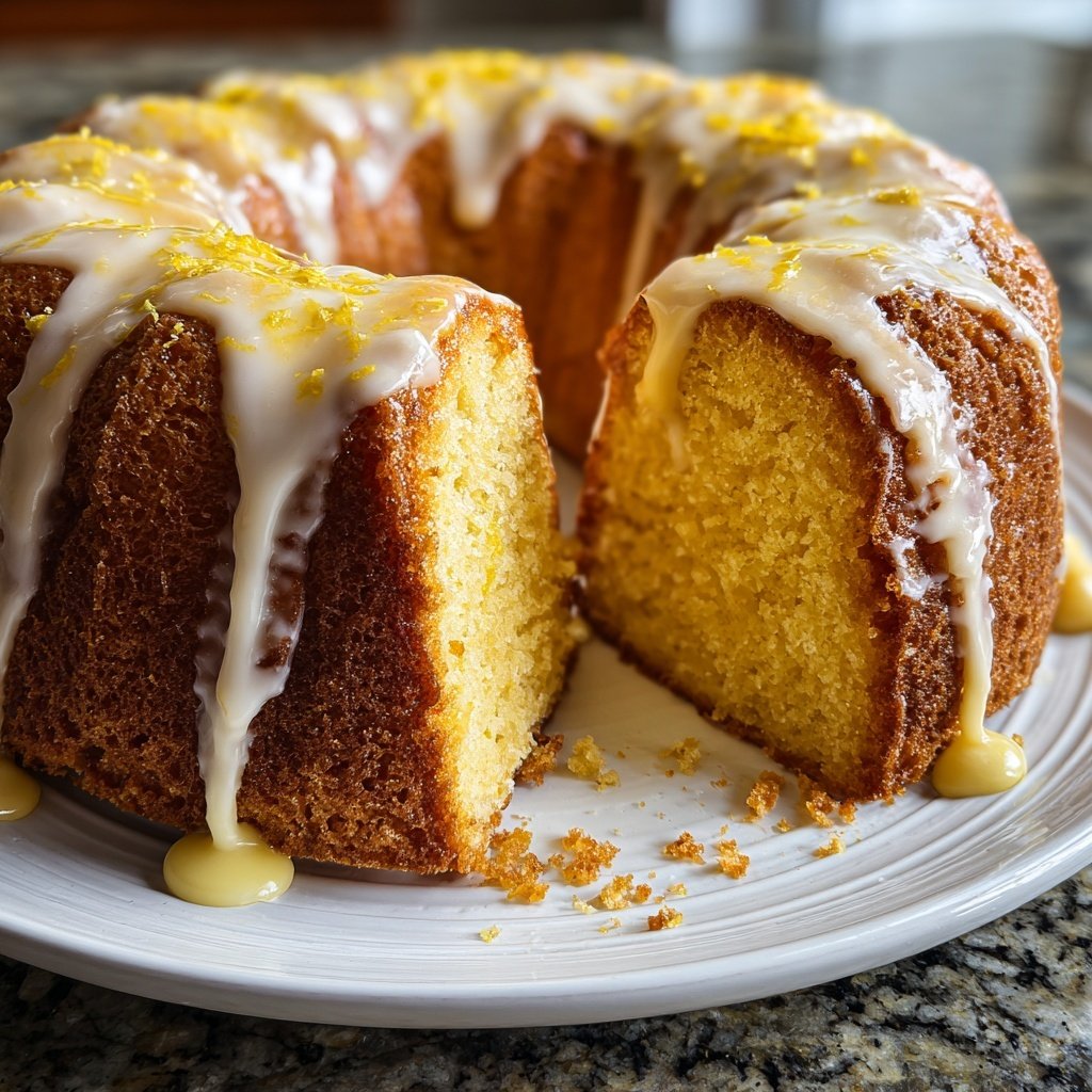 Zitronenkuchen aromatisch