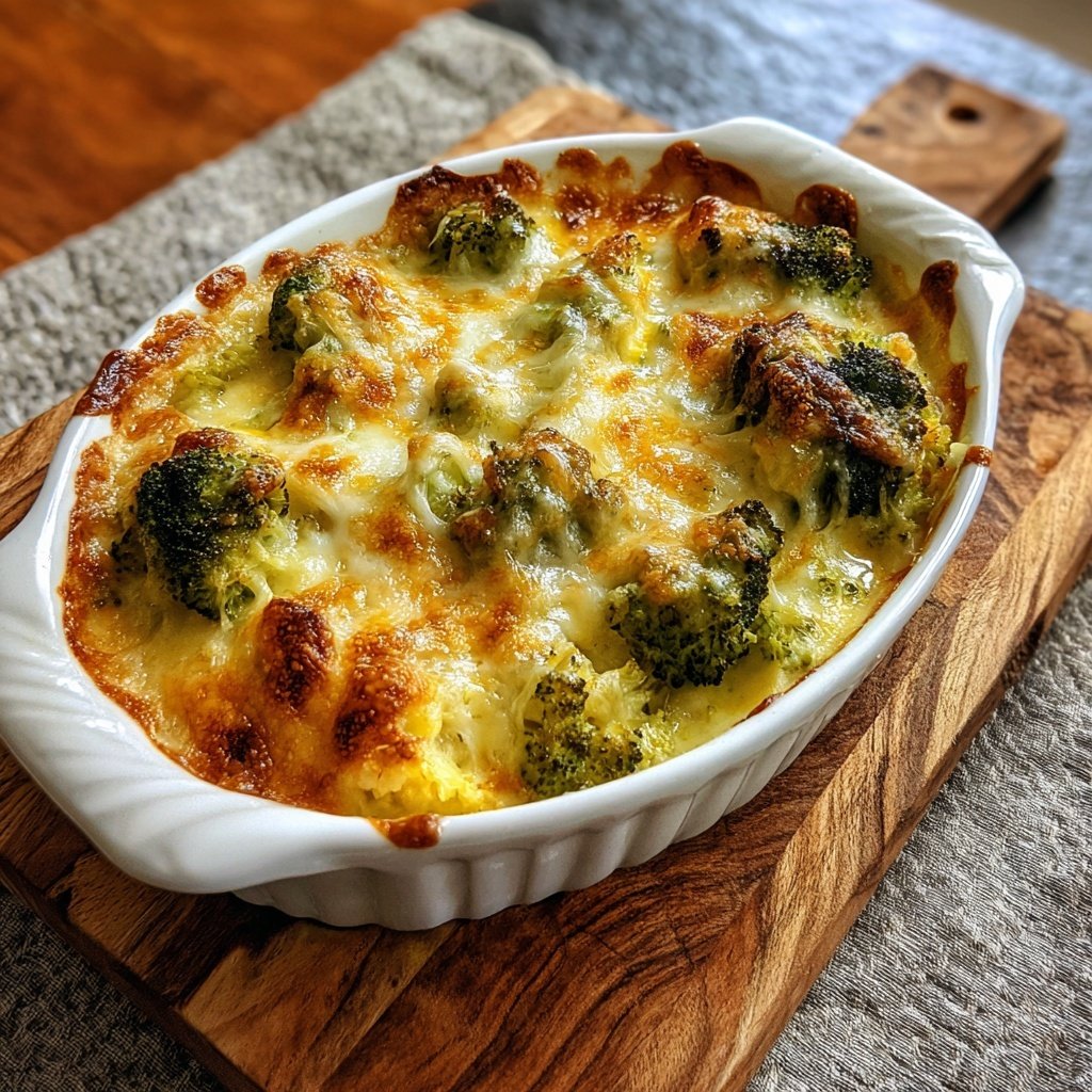 Brokkoli Quark Auflauf